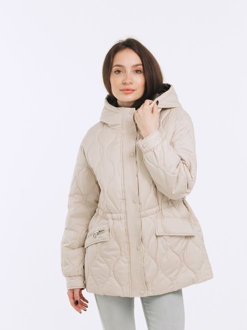 Куртка Vivilona 21 - 04396, Молочний, S, 2999860741384