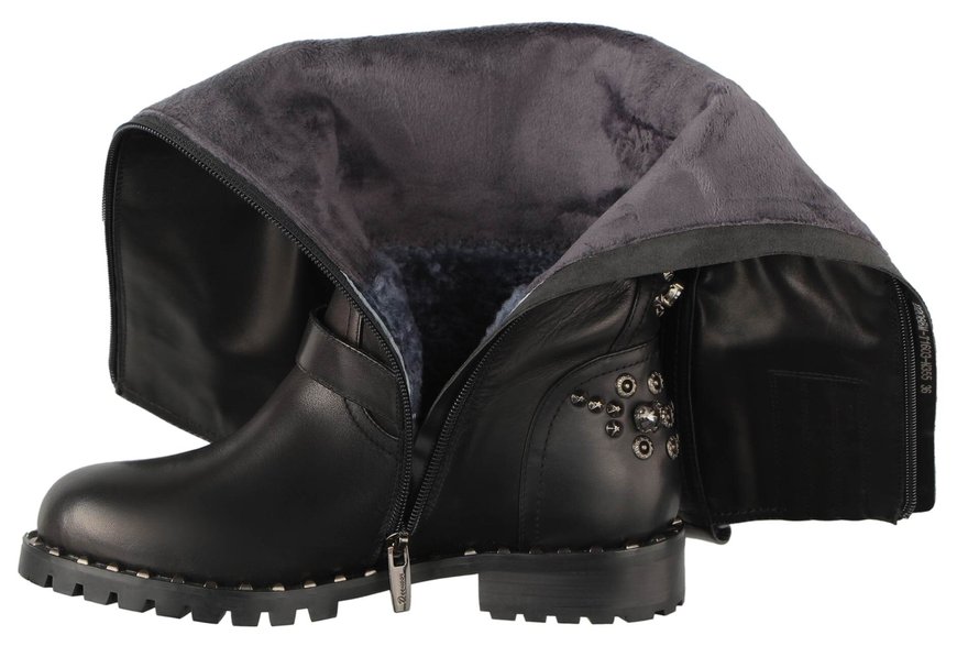 Жіночі зимові чоботи на низькому ходу Deenoor 208355 39 розмір