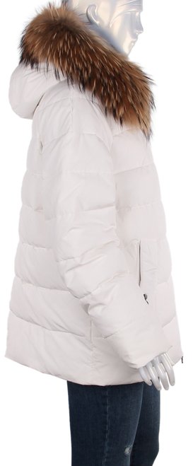 Жіноча зимова куртка Fiinyier 21 - 04122, Білий, 50, 2999860433197