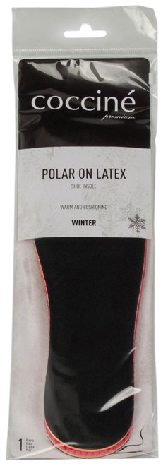 Устілки для взуття Polar On Latex Coccine 665/18, Черный, 42, 2973310099461