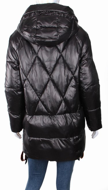 Жіноча зимова куртка Hannan Liuni 21 - 04114, Черный, 50, 2999860427158