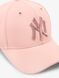 Кепка New York 411 - 270, Рожевий, One Size, 2999860694789