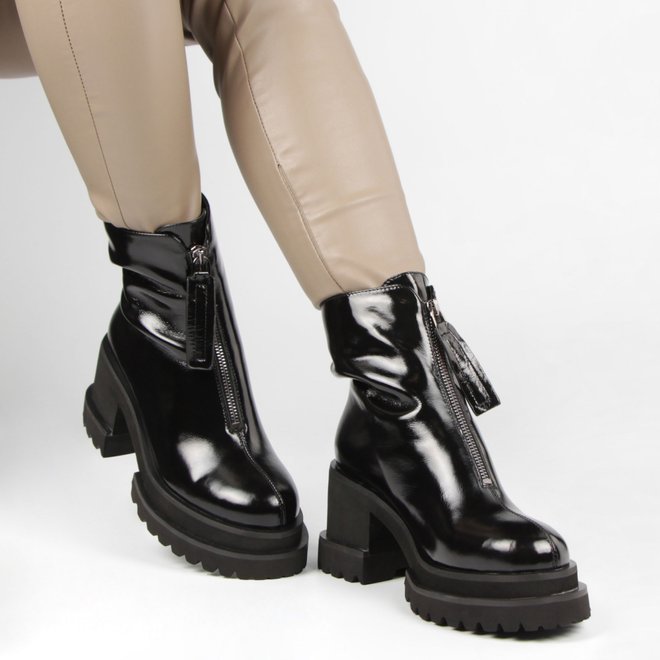 Женские ботинки на каблуке Geronea 197585 39 размер