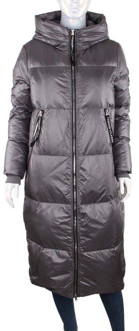 Пальто жіноче зимове Vivilona 21 - 1879, Сірий, 2XL, 2999860356779