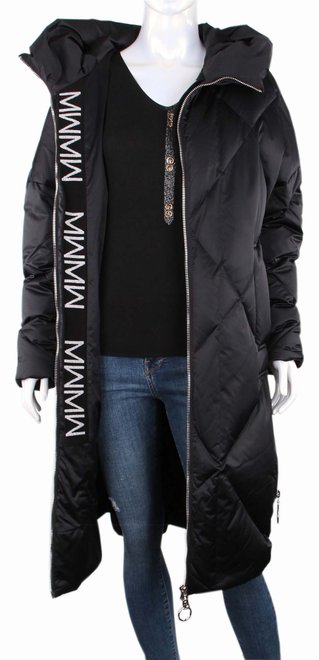 Пальто жіноче зимове Vivilona 21 - 18028, Черный, L, 2999860433593