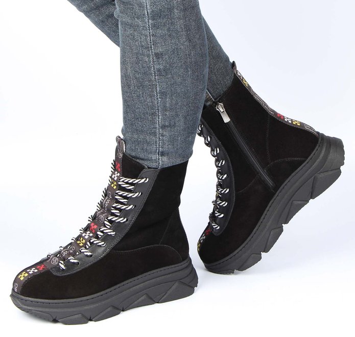 Женские зимние ботинки на платформе Pera Donna 106435 40 размер