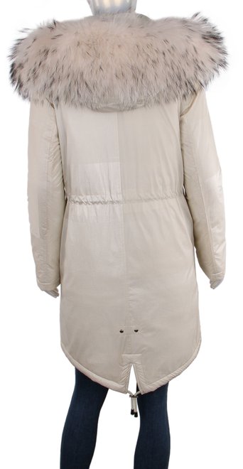 Жіноча зимова куртка Rr Designer 21 - 04057, Бежевий, 46, 2999860351408