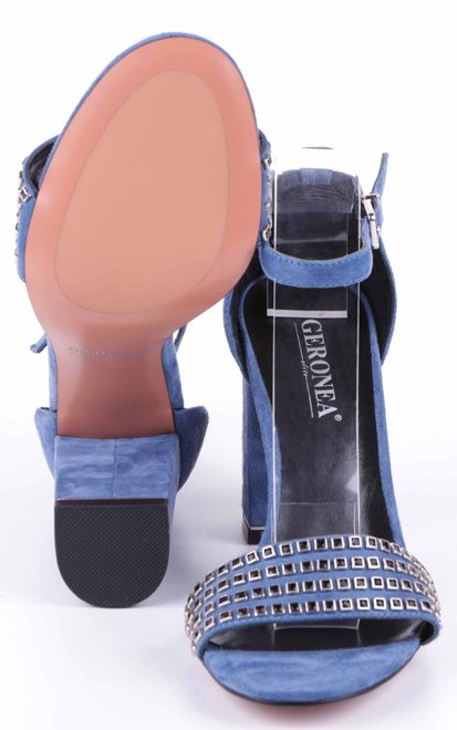 Женские босоножки на каблуке Geronea 114114 40 размер