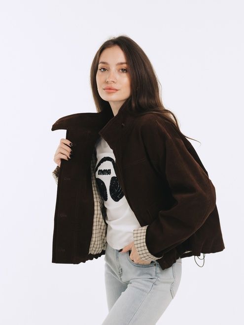 Куртка Vivilona 21 - 04387, Коричневий, 2XL, 2999860740905