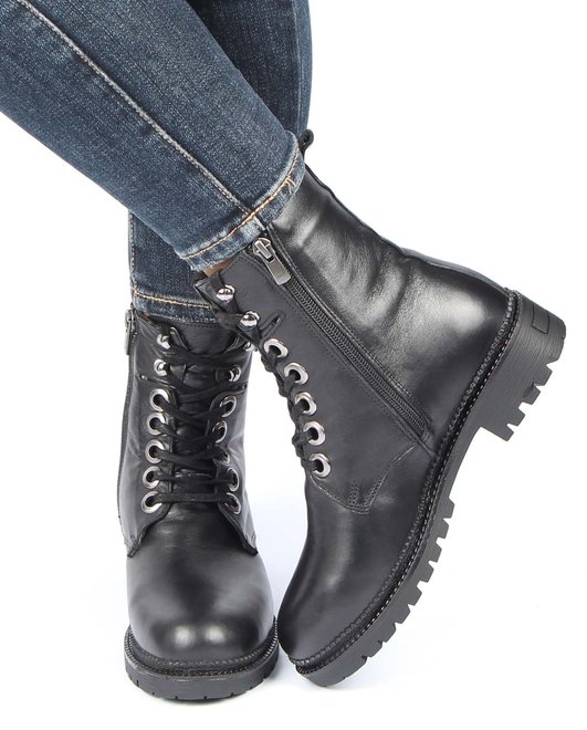 Женские зимние ботинки на низком ходу Mario Muzi 57901 37 размер