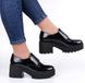 Жіночі туфлі на платформі Deenoor 6912, Черный, 36, 2956370020699