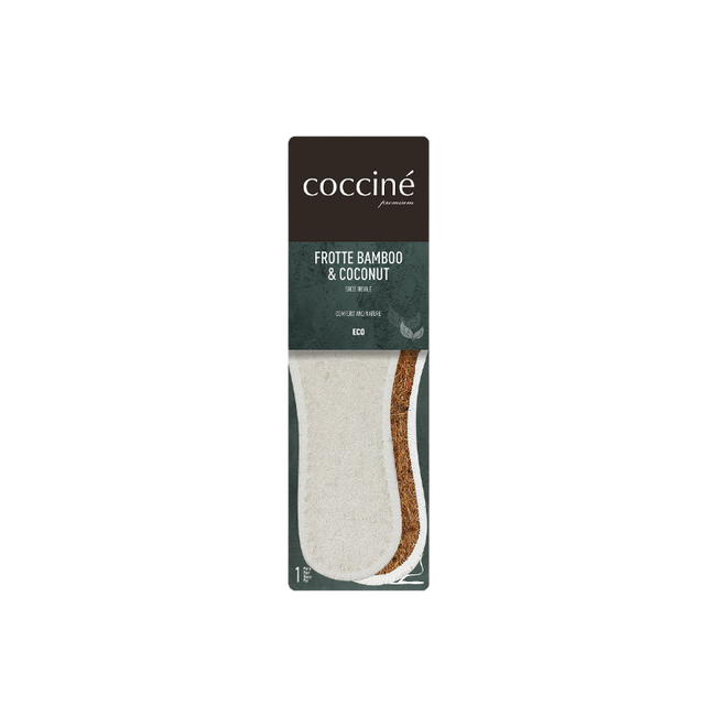 Устілки для взуття Frotte Bamboo & Coconut Coccine 665/44, Білий, 35/36, 2999860623451