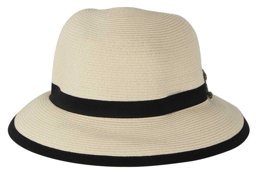 Шляпа женская Chanel 415 - 16, Бежевый, One Size, 2973310225389