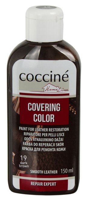 Фарба для відновлення шкіри Coccine Covering Dark Brown 55/411/150/19, 19 Dark Brown, 5902367981266