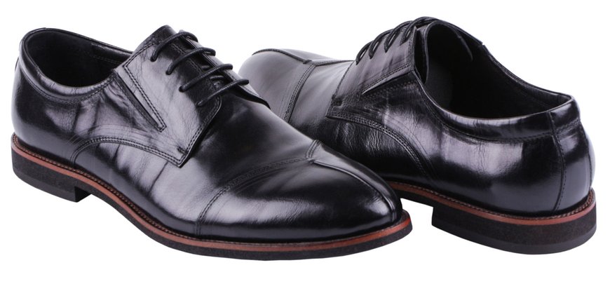 Мужские классические туфли Bazallini 19778, Черный, 40, 2964340268965