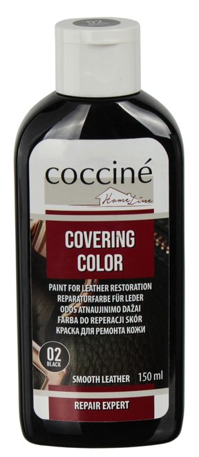Фарба для відновлення шкіри Coccine Covering Color 55/411/150/02, 02 Black, 5902367980535