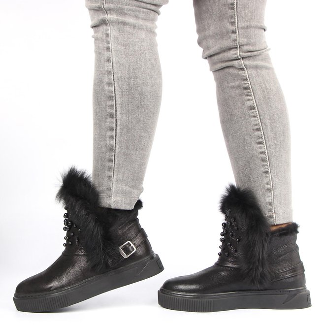 Женские зимние ботинки на низком ходу Lottini 659040 36 размер