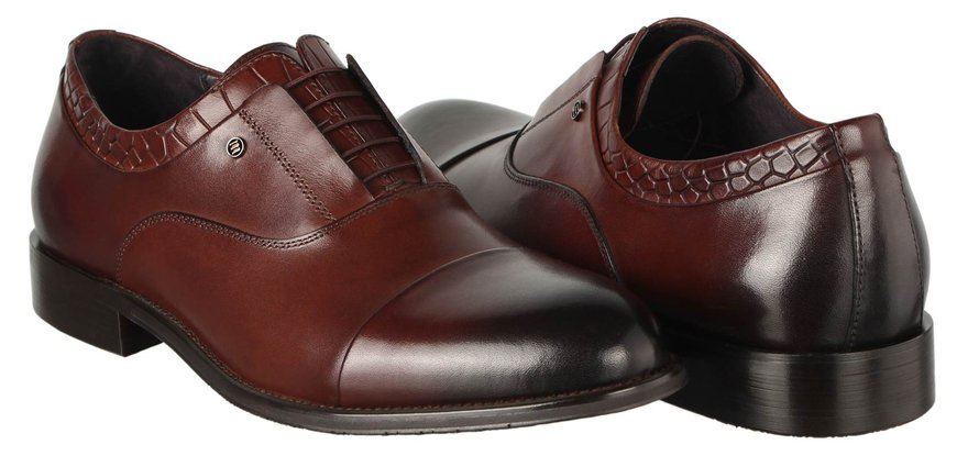Мужские классические туфли Cosottinni 196476, Коричневый, 45, 2999860414592