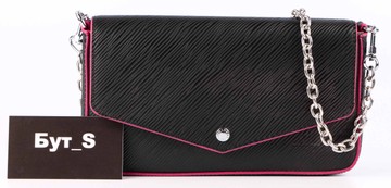 Клатч женский Louis Vuitton 416 - 58, Черный, 2999860322774