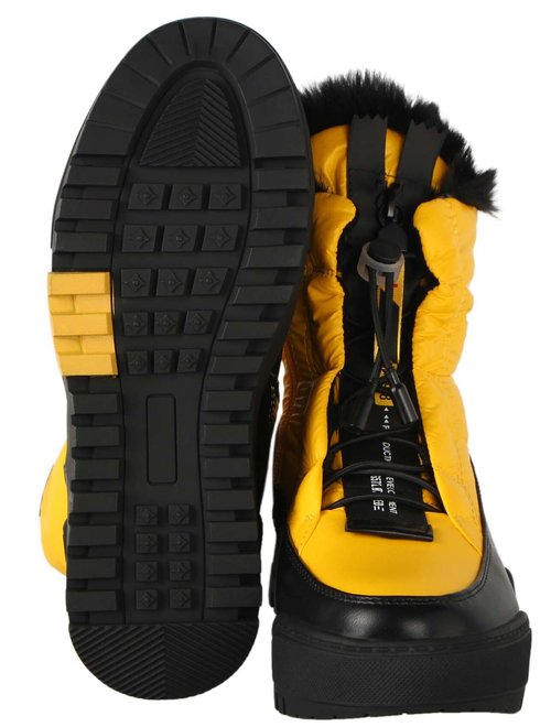Жіночі зимові черевики на платформі Meglias 196725, Жовтий, 40, 2999860431766