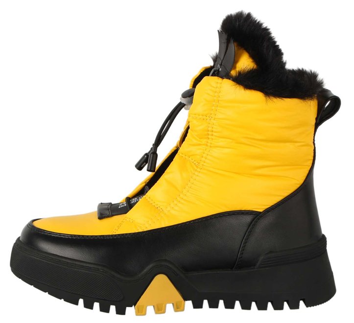 Жіночі зимові черевики на платформі Meglias 196725, Жовтий, 39, 2999860431759