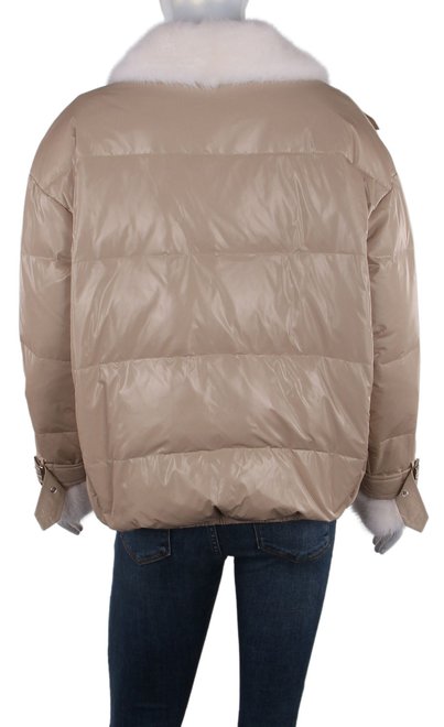 Женская зимняя куртка Verramani 21 - 04127, Бежевый, M, 2999860438482