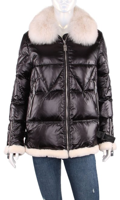 Женская зимняя куртка Vivilona 21 - 04100, Черный, L, 2999860420821