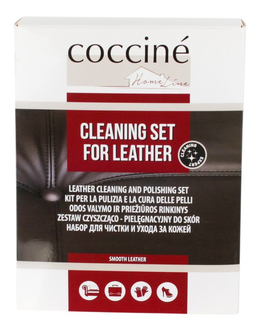 Набор для чистки и ухода за изделиями из гладкой кожи Coccine 09/HL/01, Бесцветный, 5902367980993