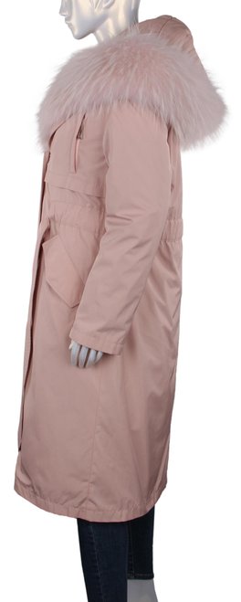 Жіноча зимова куртка Rr Designer 21 - 04058, Рожевий, 48, 2999860352344