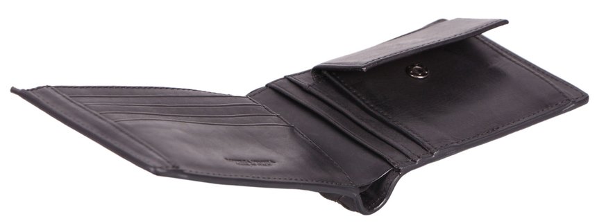 Кошелек мужской кожаный Bottega Veneta 47 - 25, Черный, 2964340242101