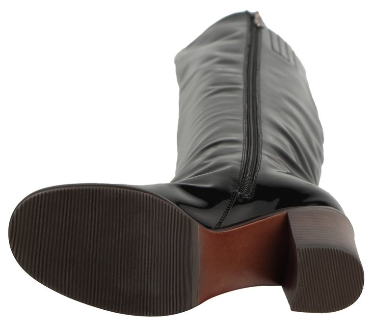Женские сапоги на каблуке Deenoor 1556 39 размер