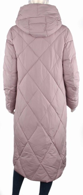 Пальто жіноче зимове Hannan Liuni 21 - 18007, Рожевий, 50, 2999860426601