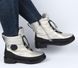 Жіночі зимові черевики на низькому ходу Meglias 195593, Сріблястий, 38, 2999860350661