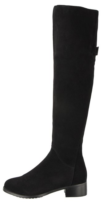 Жіночі зимові чоботи на низькому ходу Geronea 19590, Черный, 39, 2964340239156