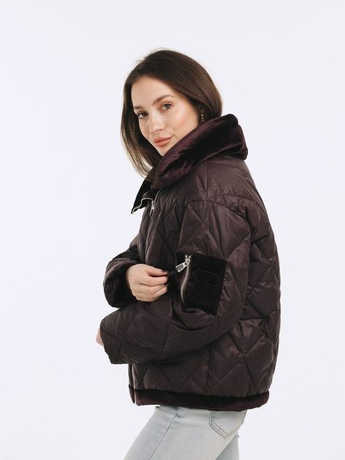 Куртка Vivilona 21 - 04391, Коричневий, XL, 2999860741094