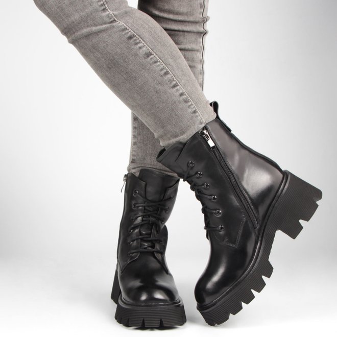 Женские зимние ботинки на каблуке buts 197470 40 размер