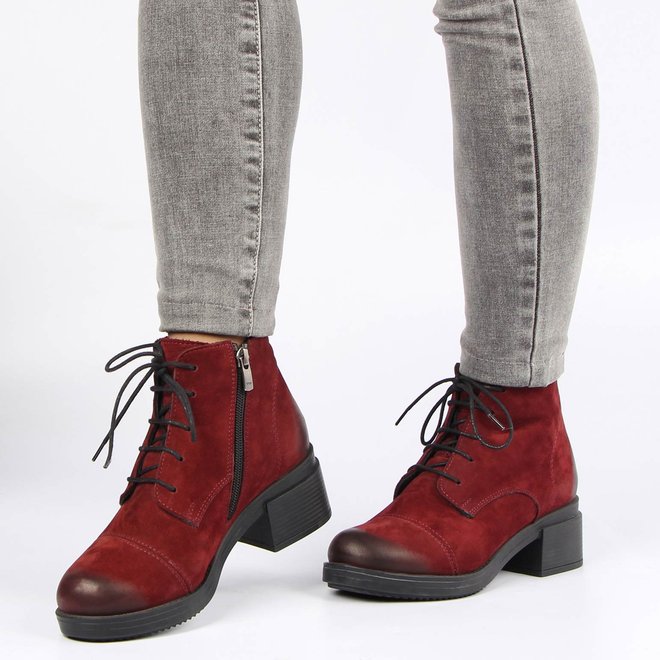 Женские зимние ботинки на каблуке buts 34001 37 размер