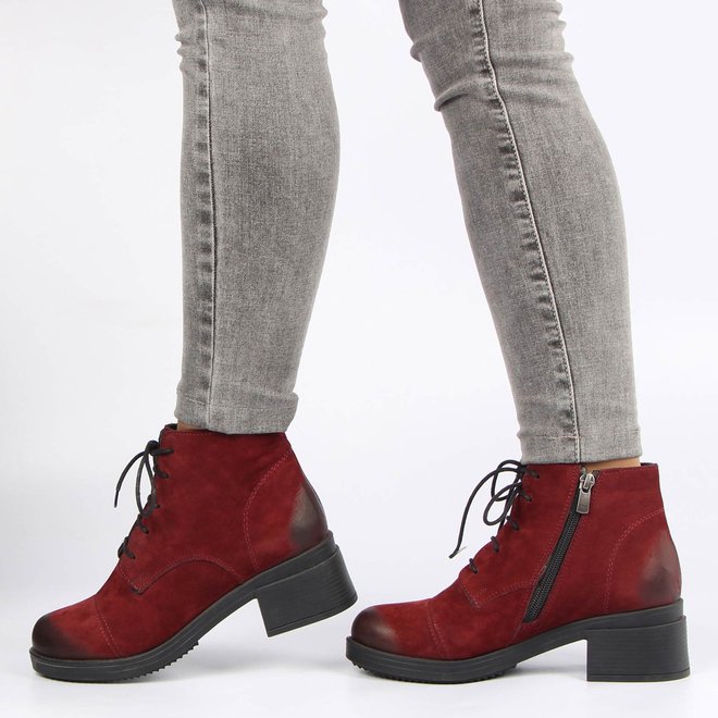 Женские зимние ботинки на каблуке buts 34001 39 размер
