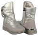 Жіночі зимові черевики на низькому ходу Meglias 197493, Серебро, 36, 2999860493061
