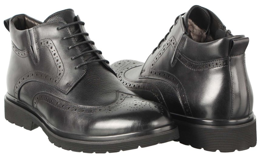 Чоловічі зимові черевики класичні Cosottinni 196788, Черный, 43, 2999860436815