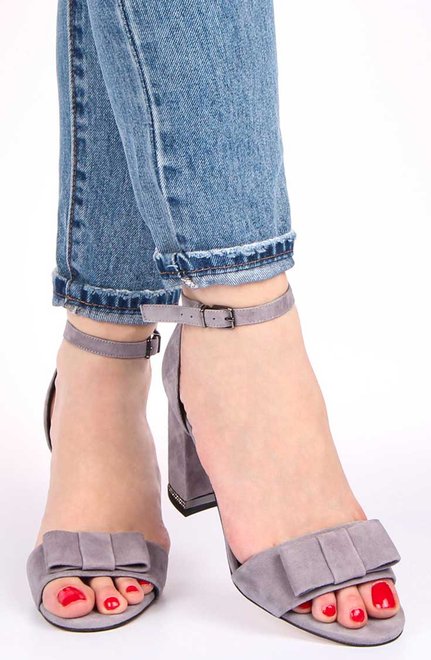 Женские босоножки на каблуке Geronea 195194 40 размер