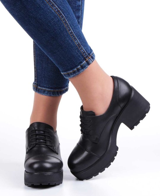 Женские туфли на платформе Donna Ricco 2883, Черный, 40, 2956370021405