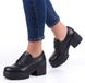 Жіночі туфлі на платформі Donna Ricco 2883, Черный, 40, 2956370021405