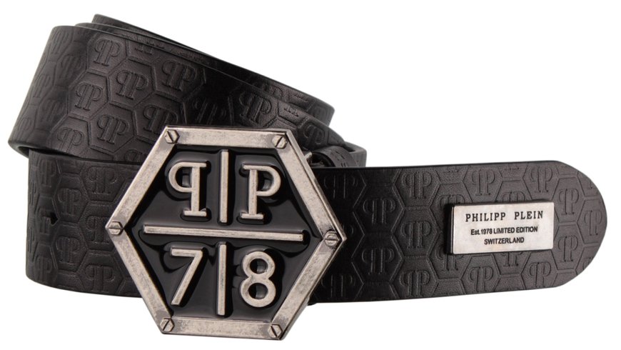 Ремінь чоловічий Philipp Plein М 42 - 94, Чорний, 46/115, 2999860619867