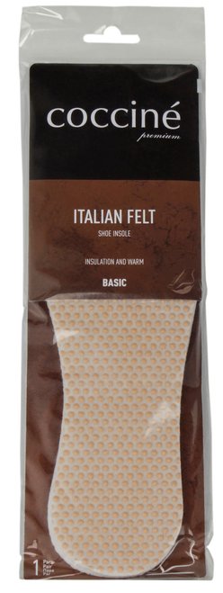 Устілки для взуття Italian Felt Coccine 665/82, Білий, 35/36, 2999860519310