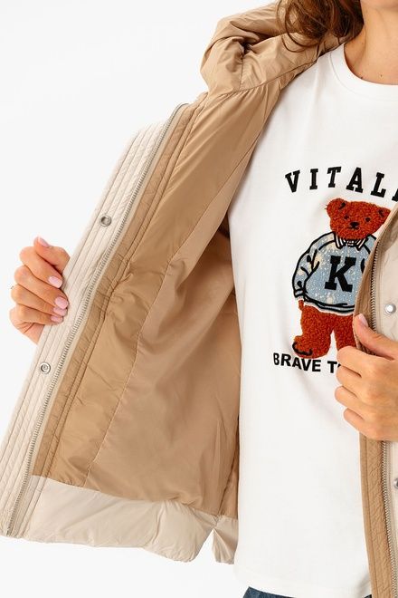 Куртка Vivilona 21 - 04324, Молочний, 2XL, 2999860707748